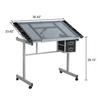 Glass Drafting Table HWD-K028