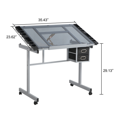 Glass Drafting Table HWD-K028