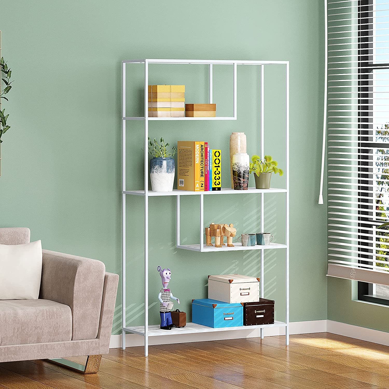 Home Storage Bookshelf HWD-WLF02