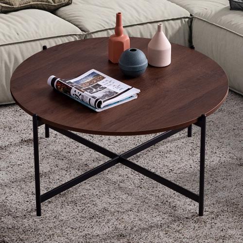 Modern Round Coffee Table HWD-WLF06