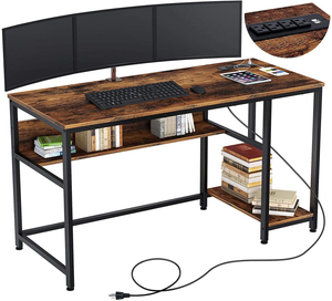 Computer Desk With Power Outlet and USB Socket HWD-DX112AD
