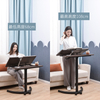 Nice Quality Sit-stand Height Adjustable Smart Desktop Pneumatic Workstation Gas Spring Modern Stand Desk HWD-ZL012