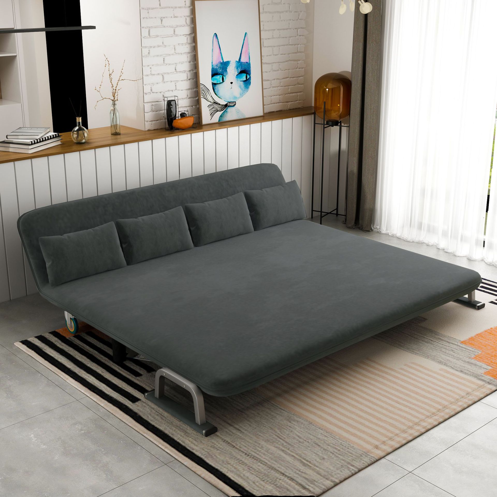 Living Room Sofa Bed Folding Sofa HWD-MK03